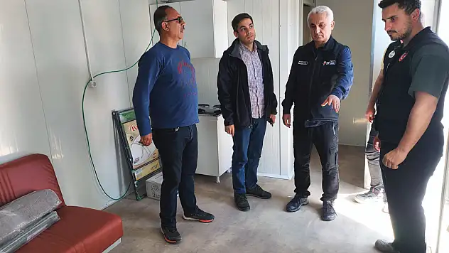 Kastamonu Valisi Çakır, İslahiye'deki çalışmaları yerinde inceliyor