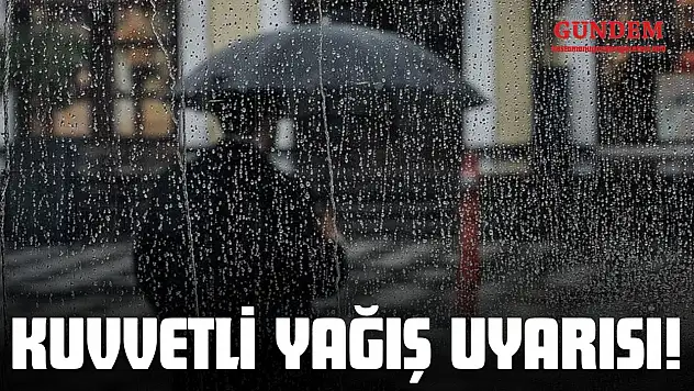 Kastamonu'ya Kuvvetli Yağış Uyarısı!