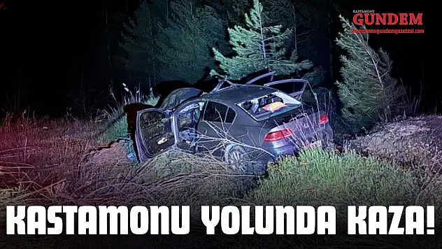 Kastamonu Yolunda Kaza: 3 Yaralı