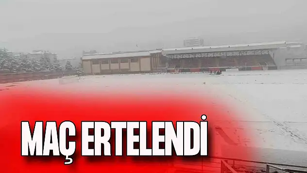 Kastamonuspor-Arnavutköy Maçı Ertelendi