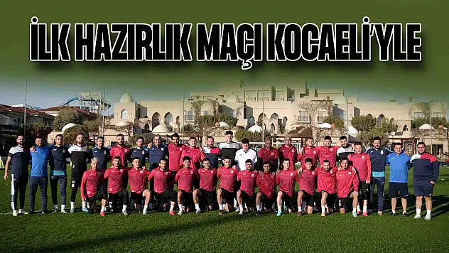 Kastamonuspor'un İlk Hazırlık Maçı Bugün: Rakip Kocaelispor