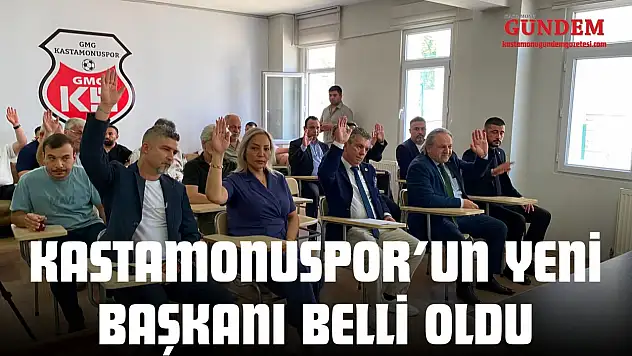 Kastamonuspor'un Yeni Başkanı Belli Oldu