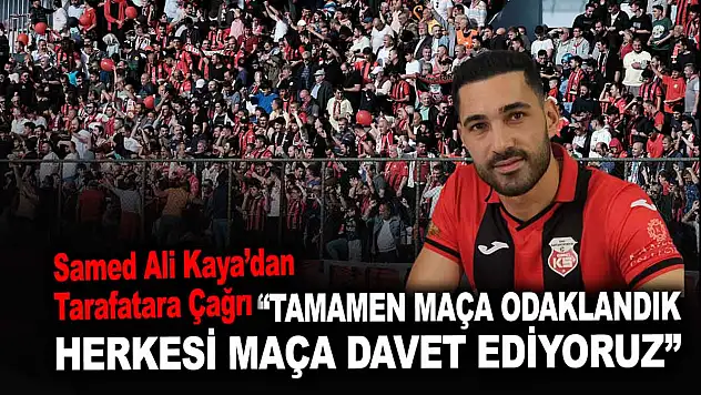 Kastamonusporlu Samed Ali Kaya'dan Iğdır Maçı Açıklaması