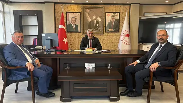 Kavaklıgil, Müdür Kılıç'ı Ziyaret Etti