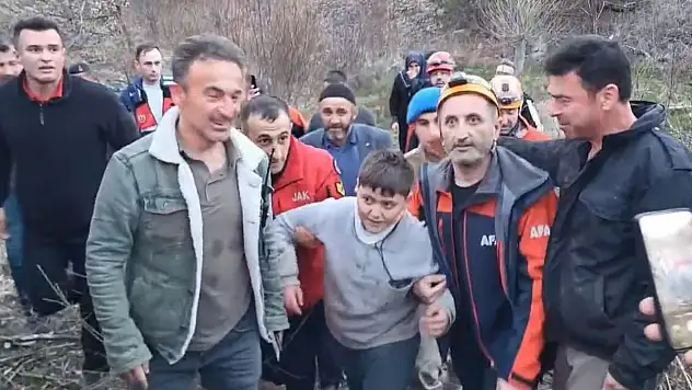 Kaybolan Çocuk 12 Saatlik Çalışma Sonrası Bulundu