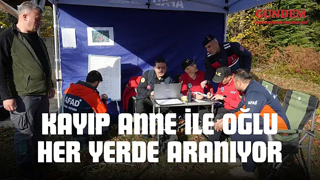 Kayıp Anne İle Oğlu Her Yerde Aranıyor