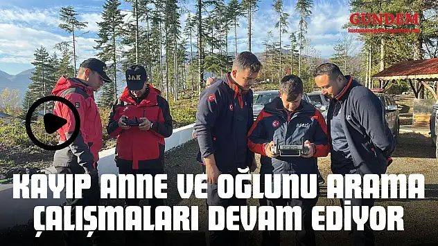 Kayıp Anne Ve Oğlunu Arama Çalışmaları Devam Ediyor