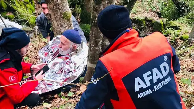 Kayıp Yaşlı Adam 24 Saat Sonra Sağ Bulundu