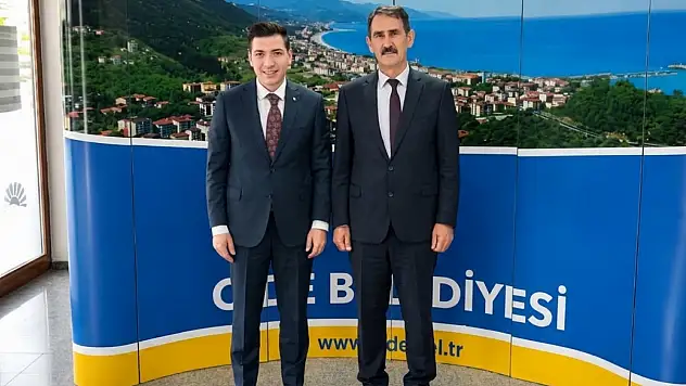 Kaymakam Atalık'tan Belediye Başkanı Demir'e Ziyaret