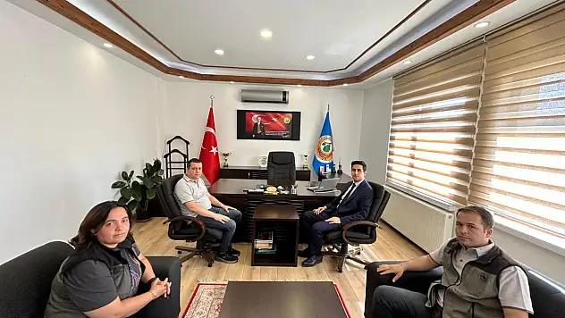 Kaymakam Bayram, Orman İşletmesini İnceledi
