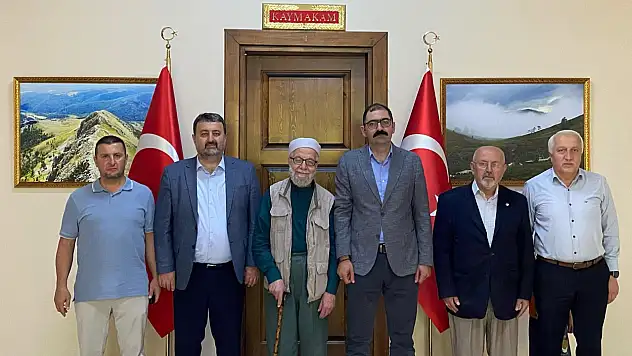 Kaymakam Demirdağ'a Nezaket Ziyareti