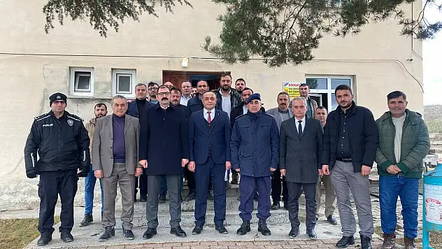 Kaymakam Demirdağ'dan Özel İdare Şantiyesine Ziyaret