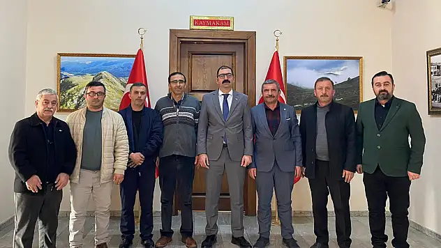 Kaymakam Demirdağ'ı Ziyaret Ettiler