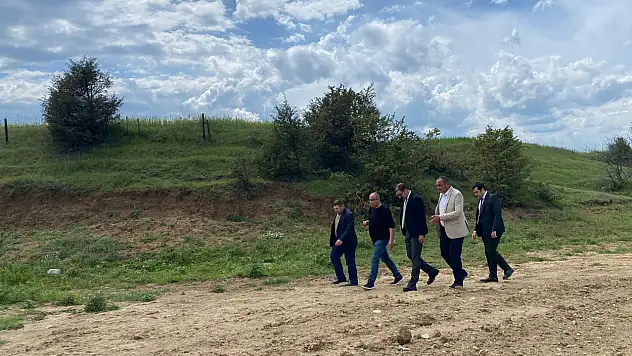 Kaymakam Demirdağ Vakıfbelören Köyü'nde İncelemelerde Bulundu