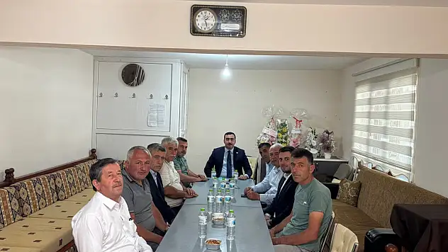 Kaymakam Erkan Şahin'den Muhtarlara Veda Ziyareti
