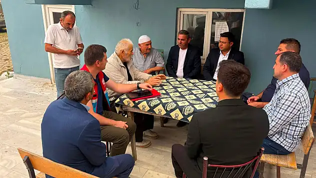 Kaymakam Kantar Baldıran Köyü'nde Vatandaşlarla Buluştu