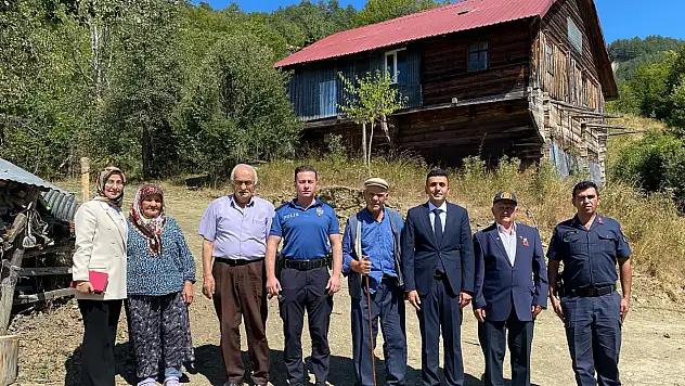 Kaymakam Karaselvi, Gazileri Ziyaret Etti