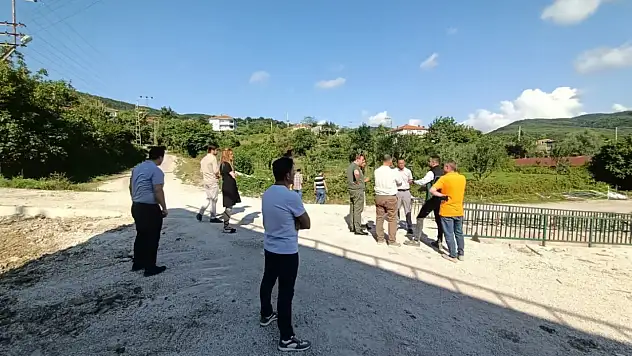 Kaymakam Karataş'tan hastane yolunda inceleme