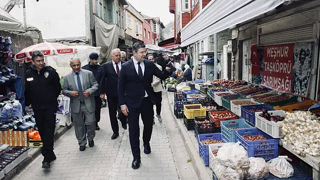 Kaymakam Necdet Uçar'dan Halk Pazarı'na Ziyaret