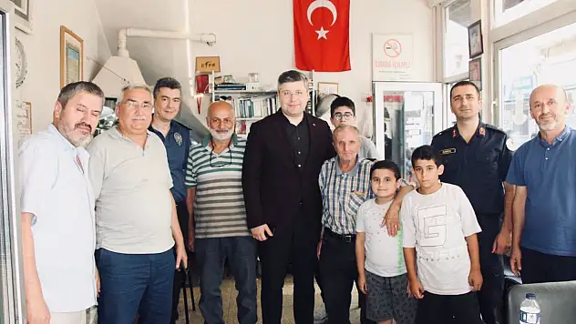 Kaymakam Necdet Uçar Esnaf Ve Vatandaşlarla Bir Araya Geldi