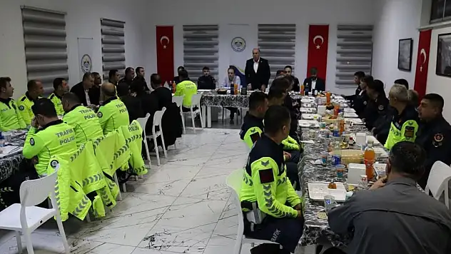 Kaymakam Tok, Polis Ve Jandarma Personelleriyle İftarda Buluştu