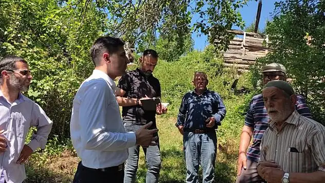 Kaymakam Tutar, vatandaşlarla bir araya geldi