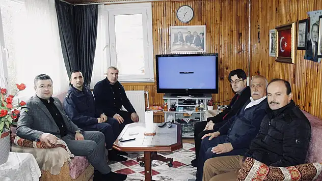 Kaymakam Uçar'dan Kıbrıs Gazisine Ziyaret