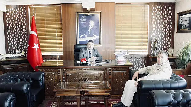 Kaymakam Uçar, Gazi Göçmen'i Ağırladı