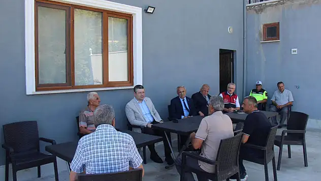 Kaymakam Uçar Köylerde Vatandaşları Dinledi