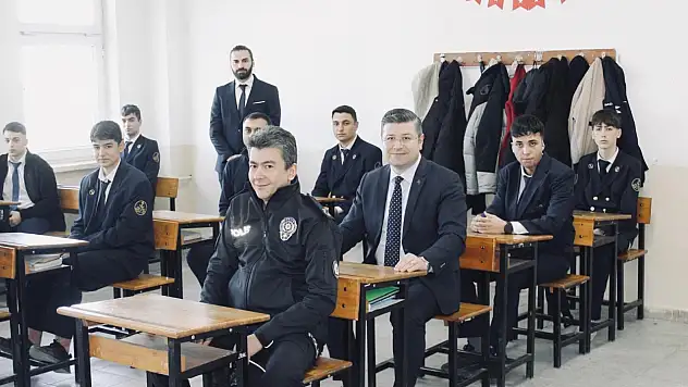 Kaymakam Uçar Okul Ziyaretlerine Devam Ediyor