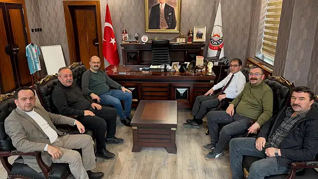 Kaymakam Ünsal'dan Başkan Kavaklıgil'e Ziyaret