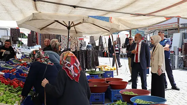 Kaymakam Ve Belediye Başkanı'ndan Esnaf Ziyareti
