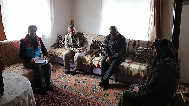 Kaymakam Yazıcı'dan Hane Ziyaretleri