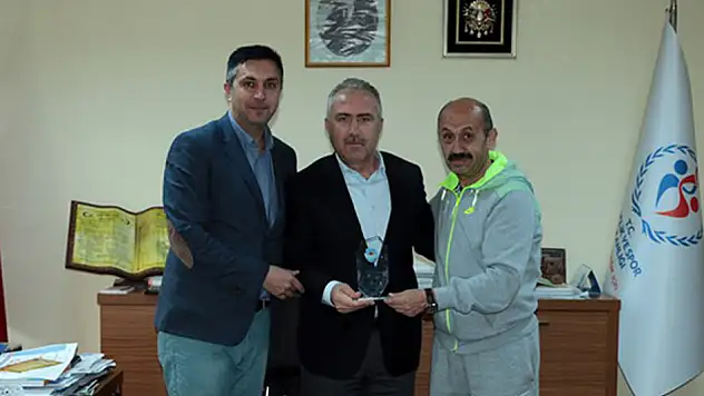 KBSK'dan Akbıyık'a teşekkür ziyareti