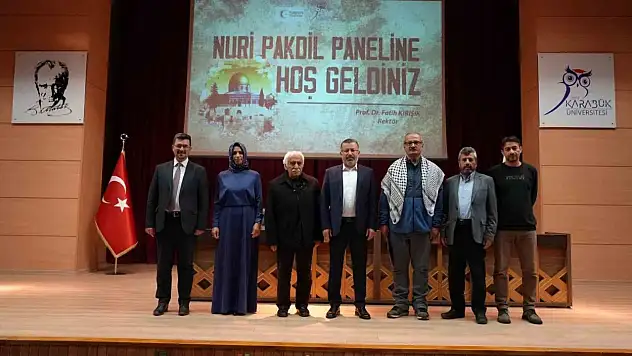 KBÜ'de Kudüs Şairi 'Nuri Pakdil' Paneli Gerçekleştirildi