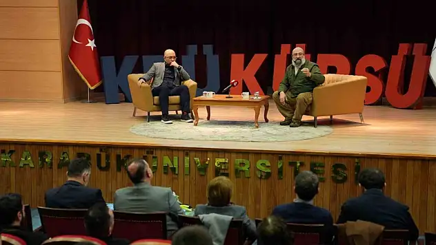 KBÜ'de Ömer Özkök Ve Hikmet Genç Öğrencilerle Bir Araya Geldi