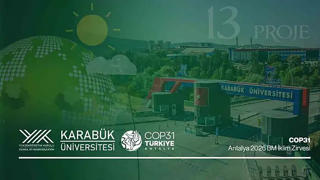 KBÜ'den iklim değişikliği araştırmalarına 13 proje katkısı