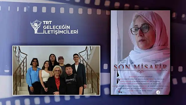 KBÜ'lü gençlerin 'Son Misafir' filmi TRT tarışmasında finalist