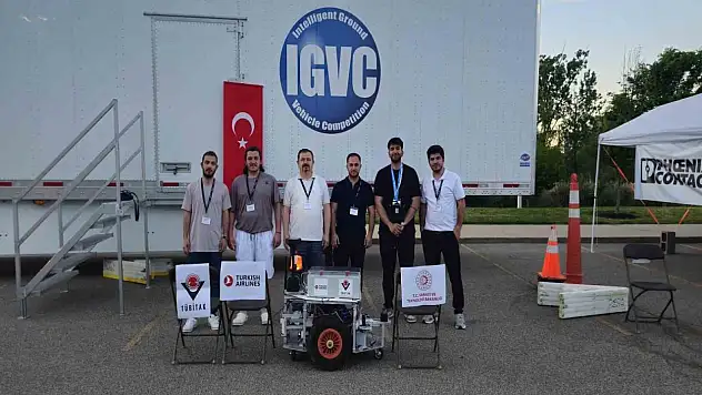 KBÜ'lü öğrencilerden ABD'de 'Yılın En Başarılı Yeni Takımı' ödülü