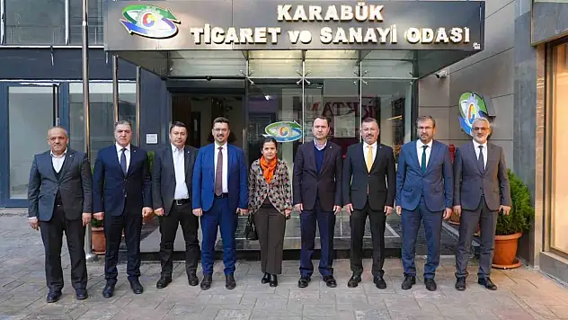 KBÜ Rektörü Kırışık'tan Karabük'te İş Birliği Görüşmeleri