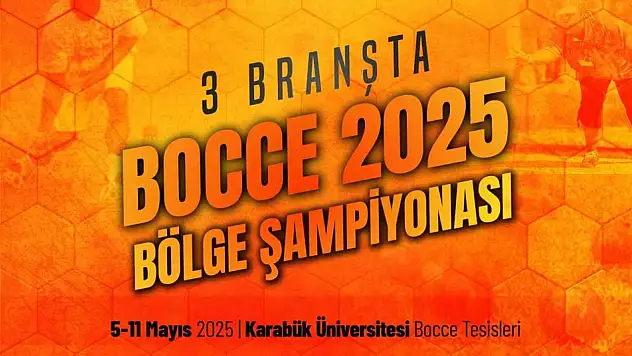 Türkiye'nin Genç Bocce Sporcuları Karabük'te Buluşuyor