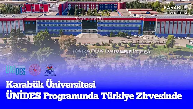KBÜ, ÜNİDES Programında Türkiye Birincisi