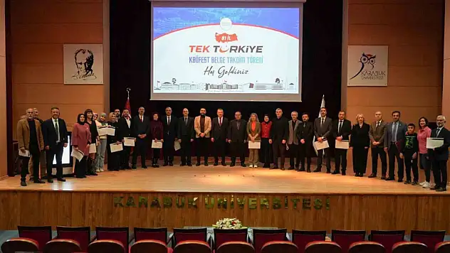 KBÜFEST'e Katkı Sunanlara Teşekkür Belgesi