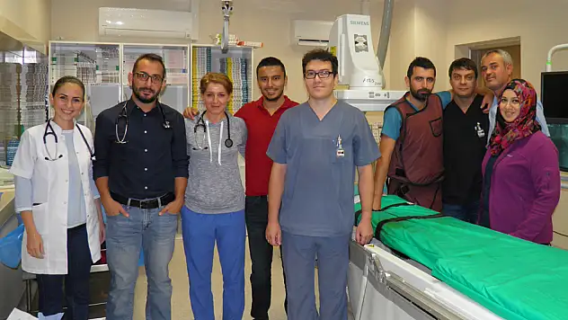 KDH'de bininci kalp anjiyosu yapıldı