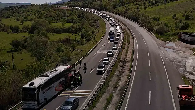 Kemikli Rampaları'nda bayram dönüşü yoğunluğu sürüyor