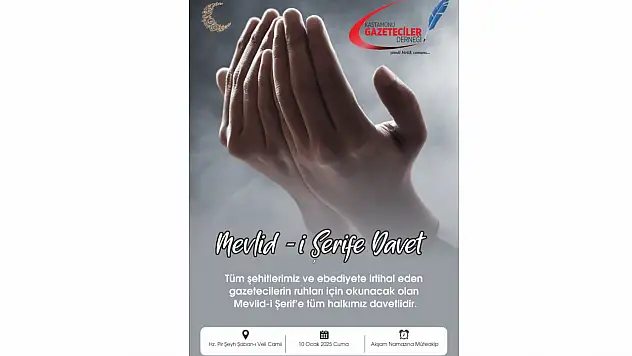 KGD'den Hatim Ve Mevlid-i Şerif Programı