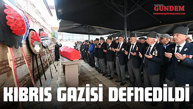 Kıbrıs Gazisi Defnedildi