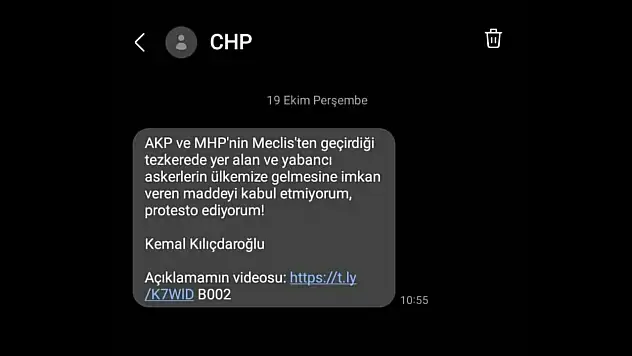 Kılıçdaroğlu'ndan tezkereye karşı mesaj