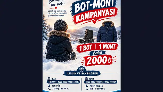 Ülkü Ocakları'ndan 'Bot-Mont' Kampanyası