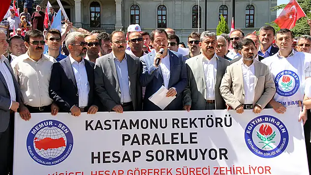 'Kişisel hesabını, milletin hesabının üstünde tutmuştur'